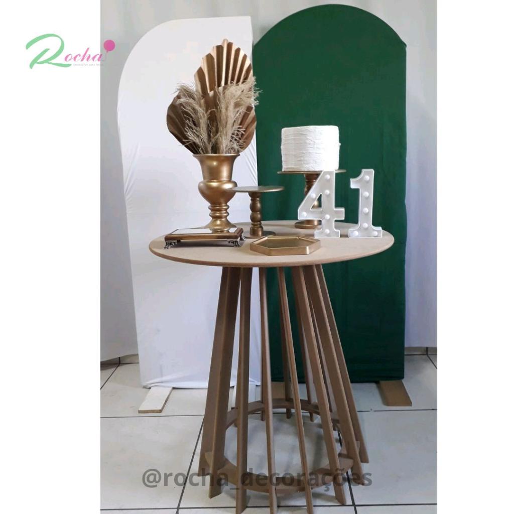 Verde E Dourado Composição - Rocha Decorações