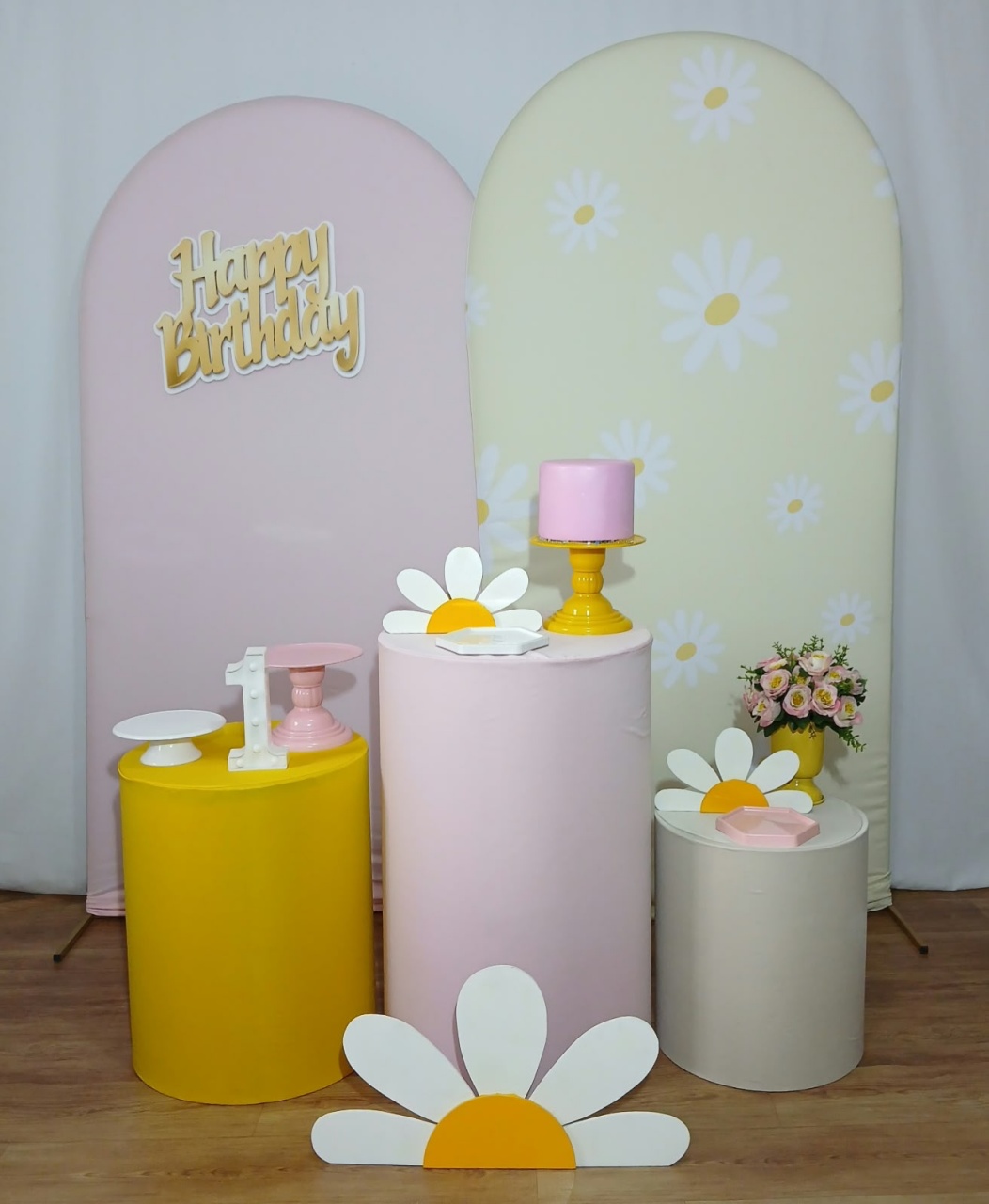 Margarida Kit Duo Romano - Rocha Decorações Pegue e Monte Itatiba