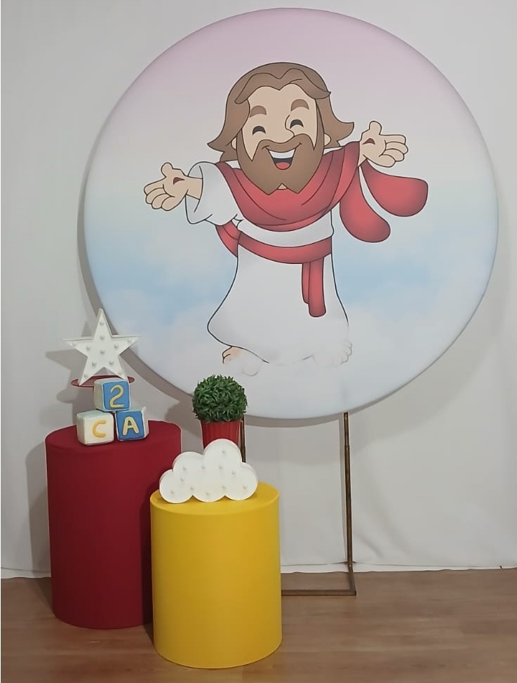 Jesus Area de Foto 001 - Rocha Decorações
