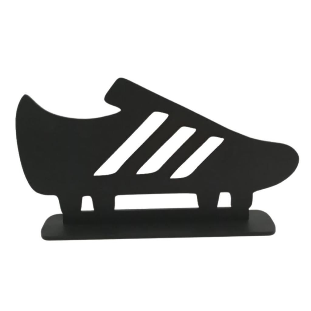 Chuteira Futebol Display Mdf - Preto - Rocha Decorações