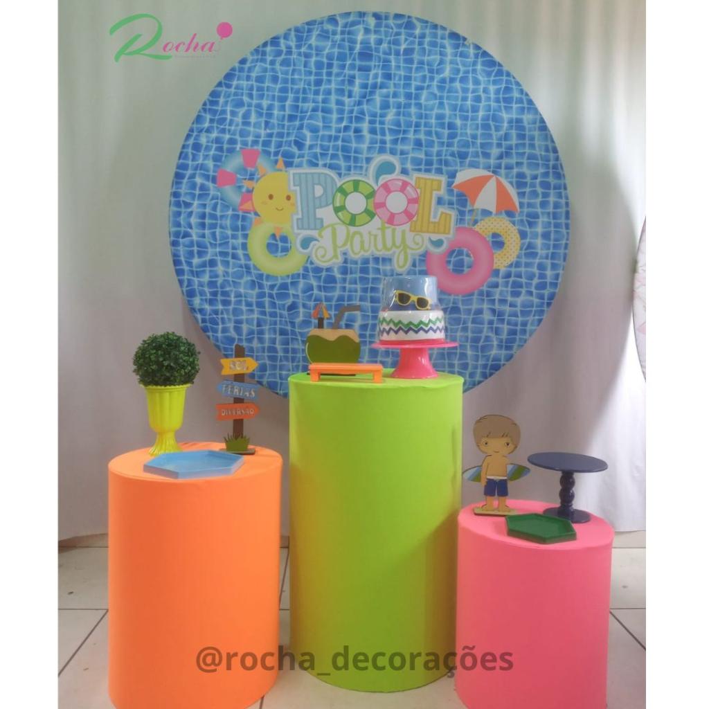 Pool Party Kit Essencial I - Rocha Decorações