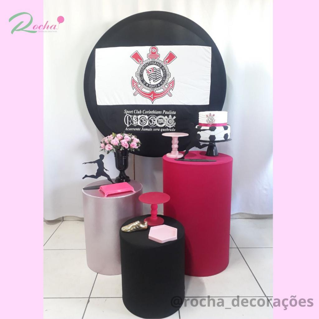 Corinthians Pra Menina Kit Essencial - Rocha Decorações