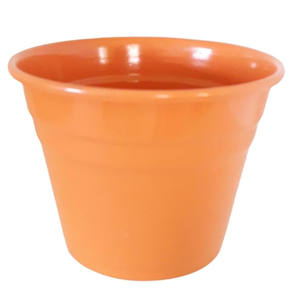 Cachepot Laranja - Rocha Decorações