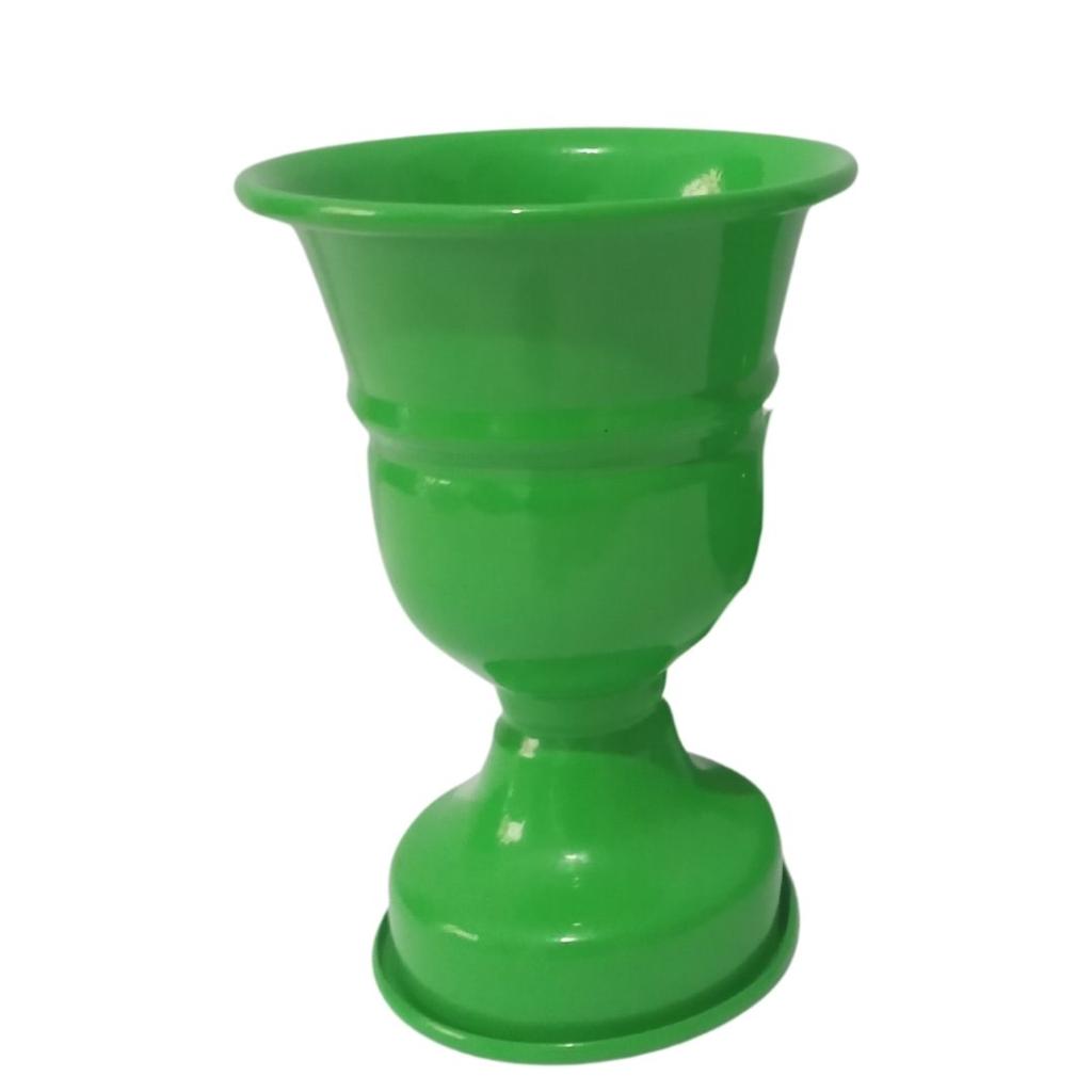Vaso Imperial Verde Folha P - Rocha Decorações
