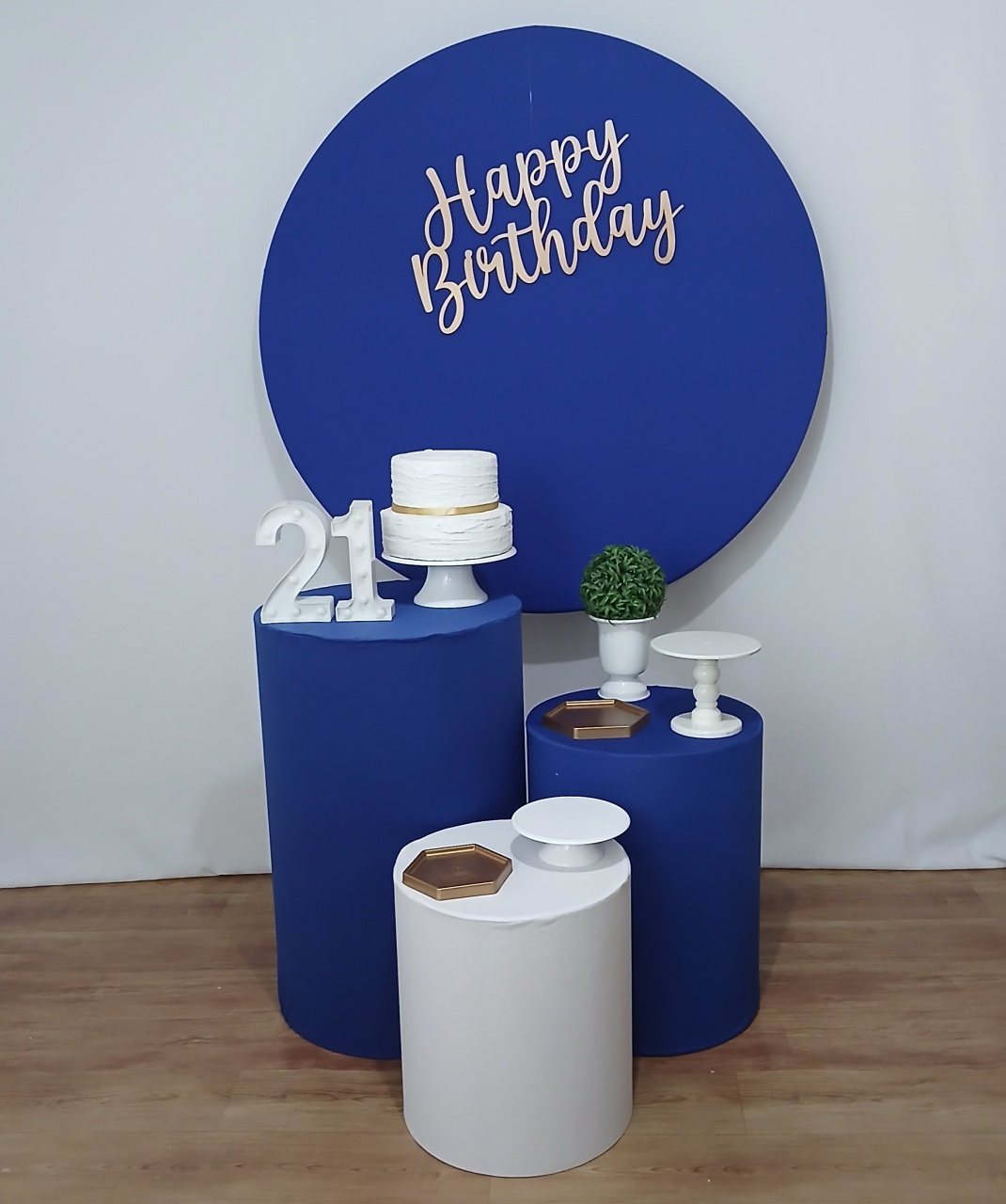 AZUL E BRANCO ADULTO MASCULINO KIT ESSENCIAL