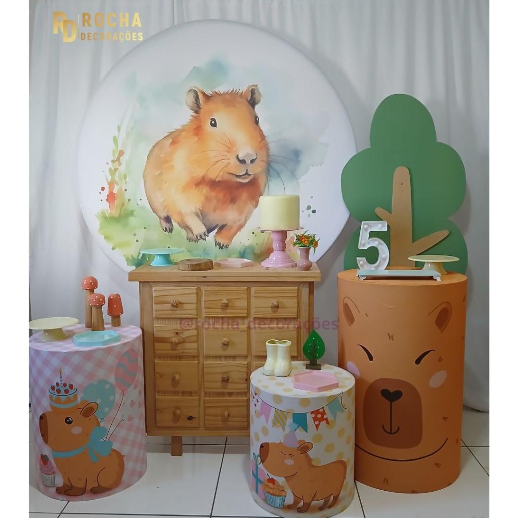 Capivara Kit Master Ii - Rocha Decorações