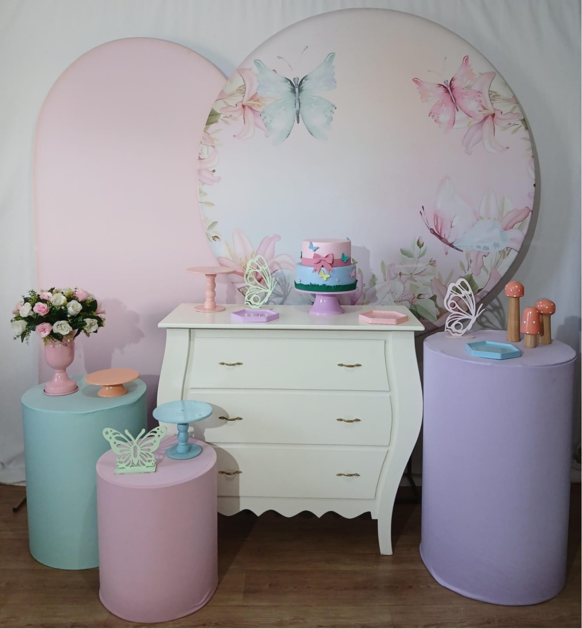 Borboletas Cha de Bebê Kit Master - Rocha Decorações