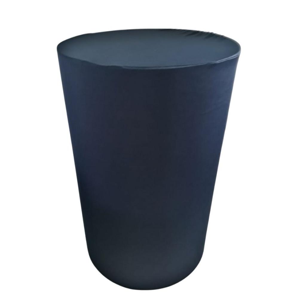 Capa Cilindro Azul Marinho P - Azul Marinho,Azul Claro - Rocha Decorações