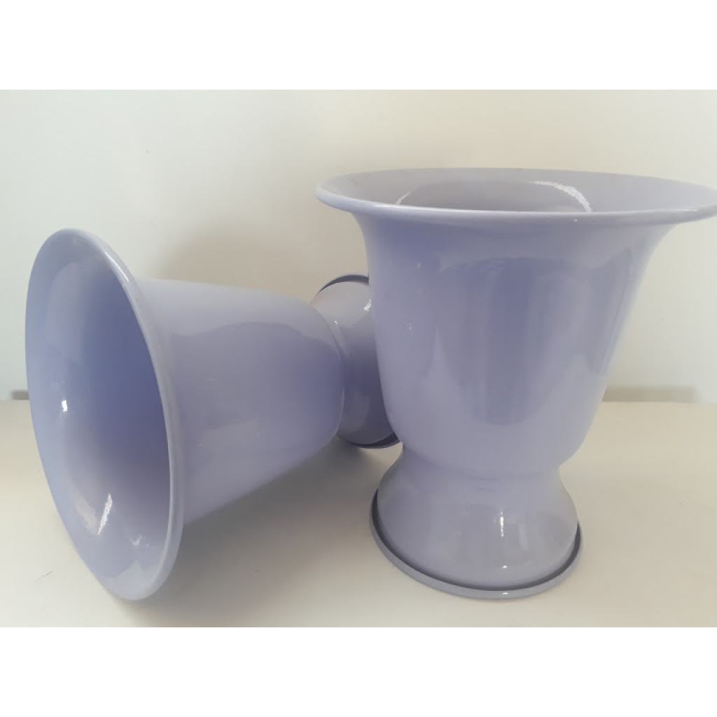 Vaso Tulipa Lilás M - Rocha Decorações
