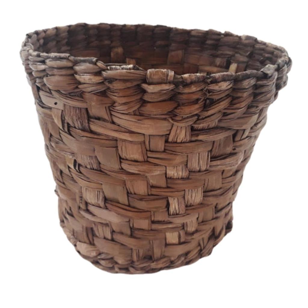 Cachepot Rustico Trançado M - Rocha Decorações