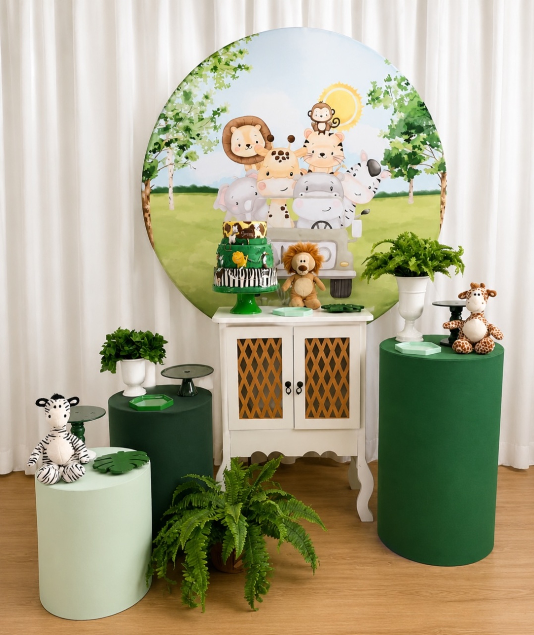 Safari Composição 4129 - Rocha Decorações Pegue e Monte Itatiba