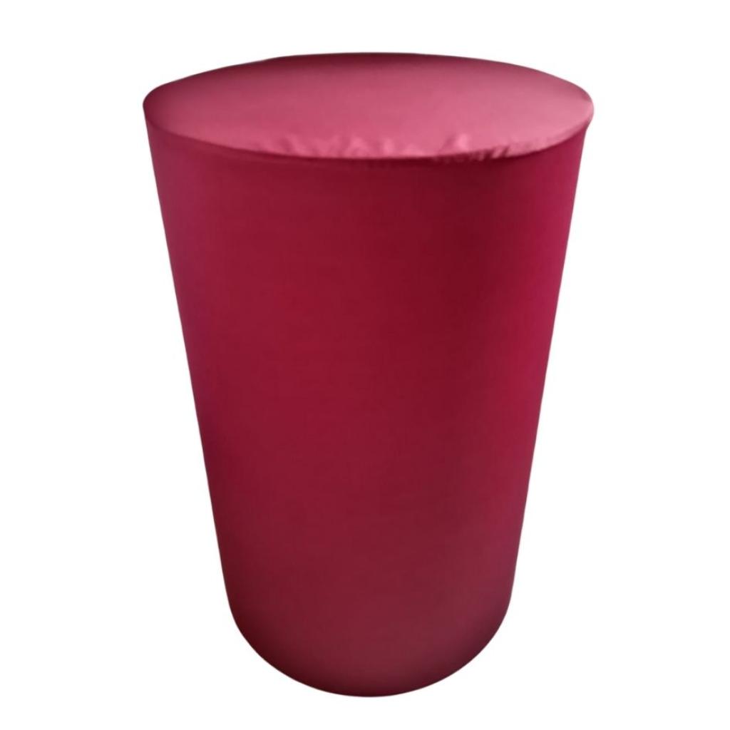 Capa Cilindro Lisa Marsala P - Marsala - Rocha Decorações