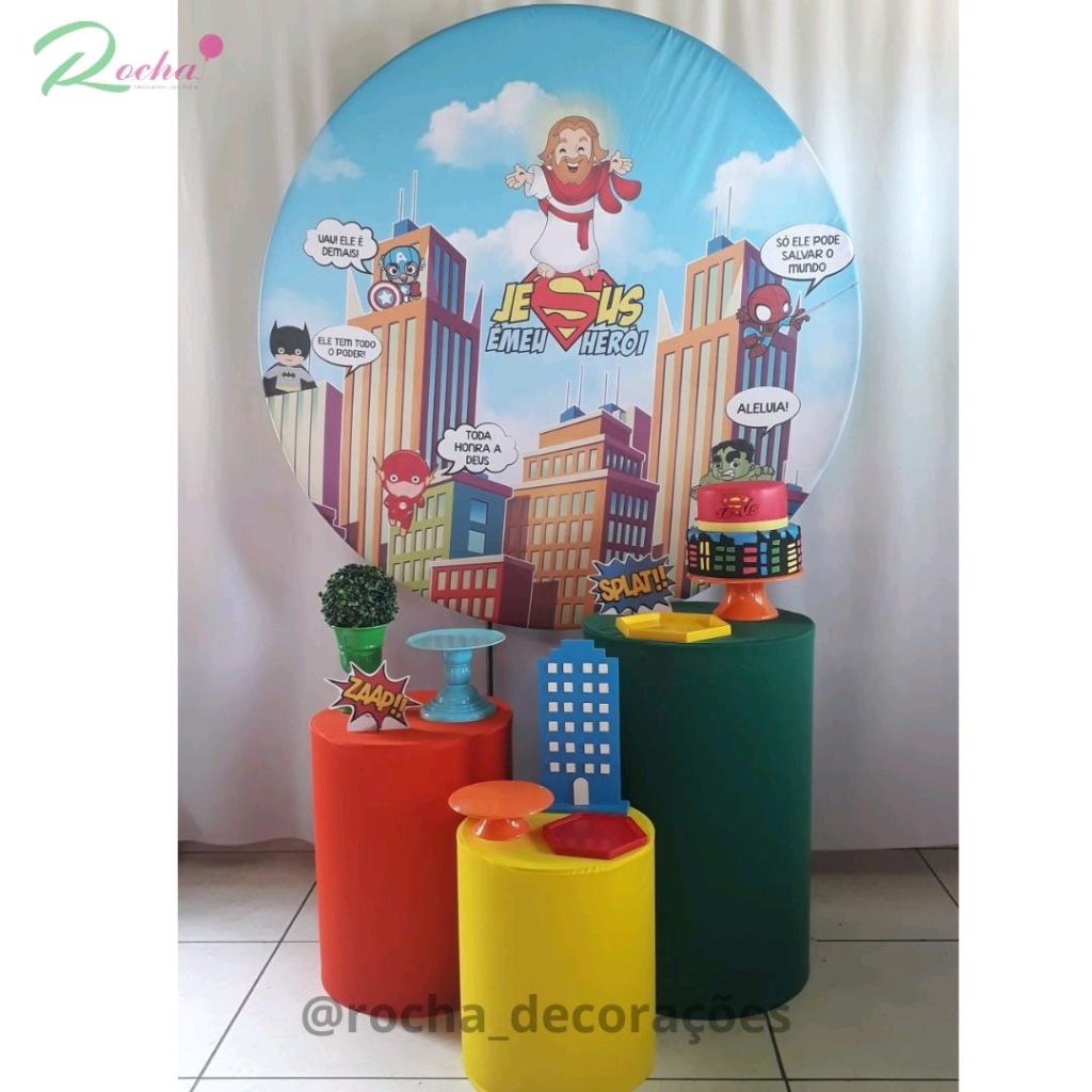 Jesus Meu Heroi Kit Essencial I - Rocha Decorações
