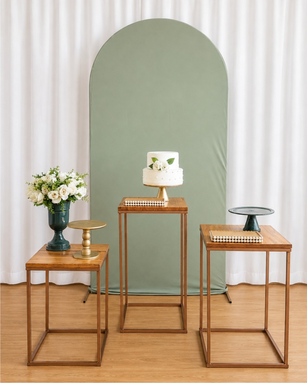 Verde Adulto Composição - Rocha Decorações Pegue e Monte Itatiba