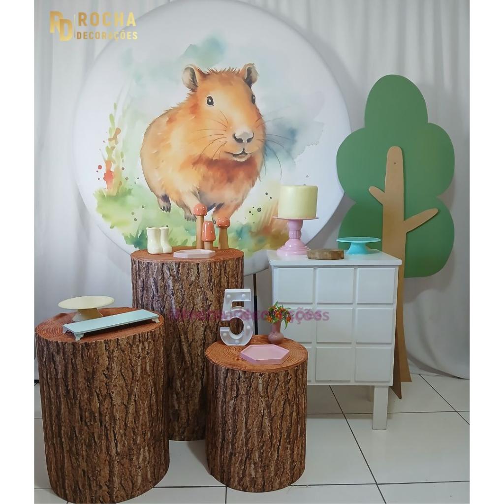 Capivara Kit Master . - Rocha Decorações