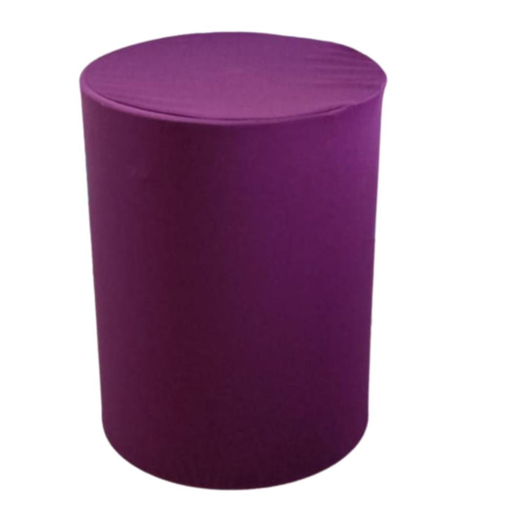 Capa Avulsa Cilindro Roxa P - Rocha Decorações