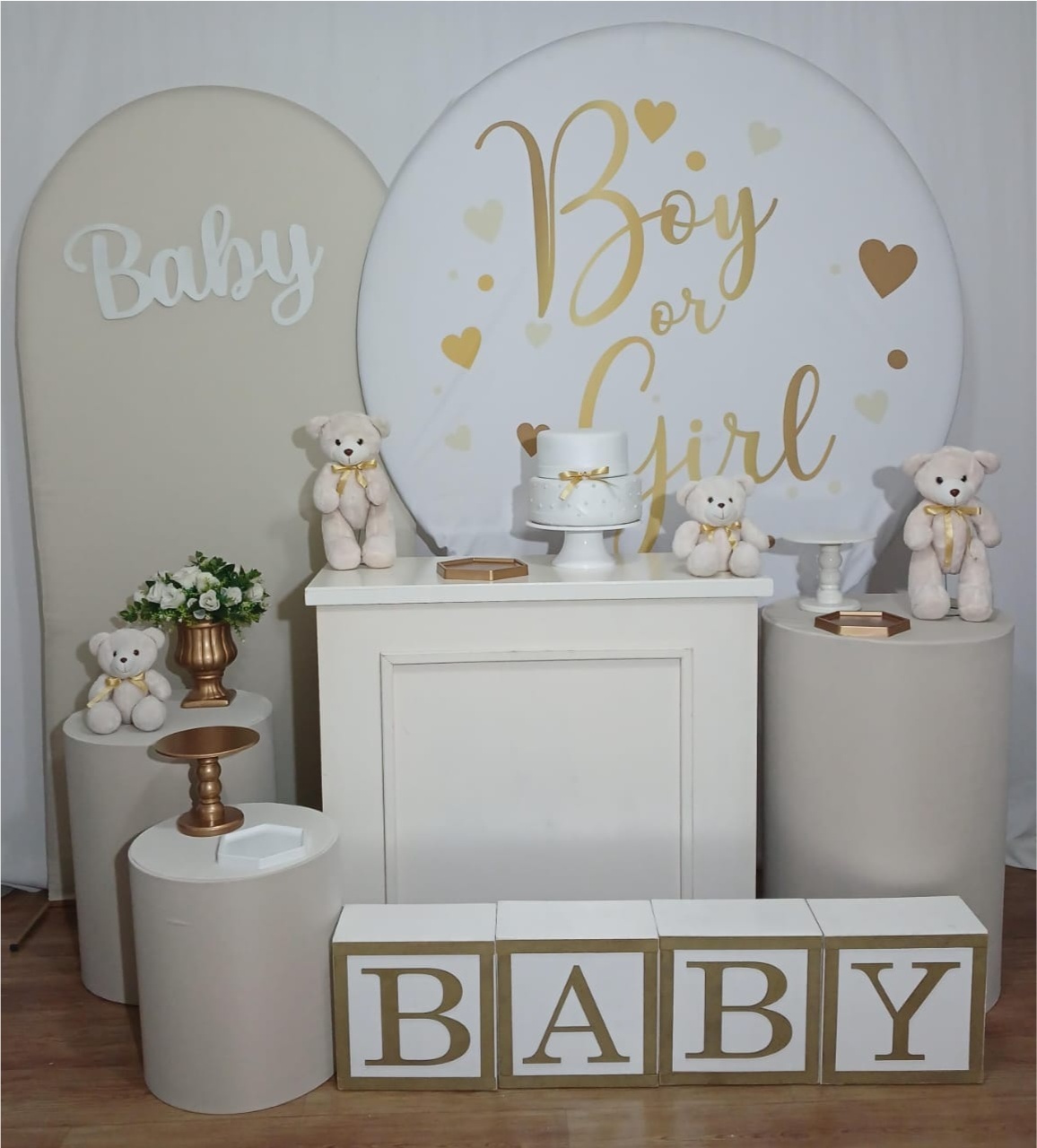 REVELAÇÃO BRANCO E DOURADO KIT MASTER COM ADICIONAL