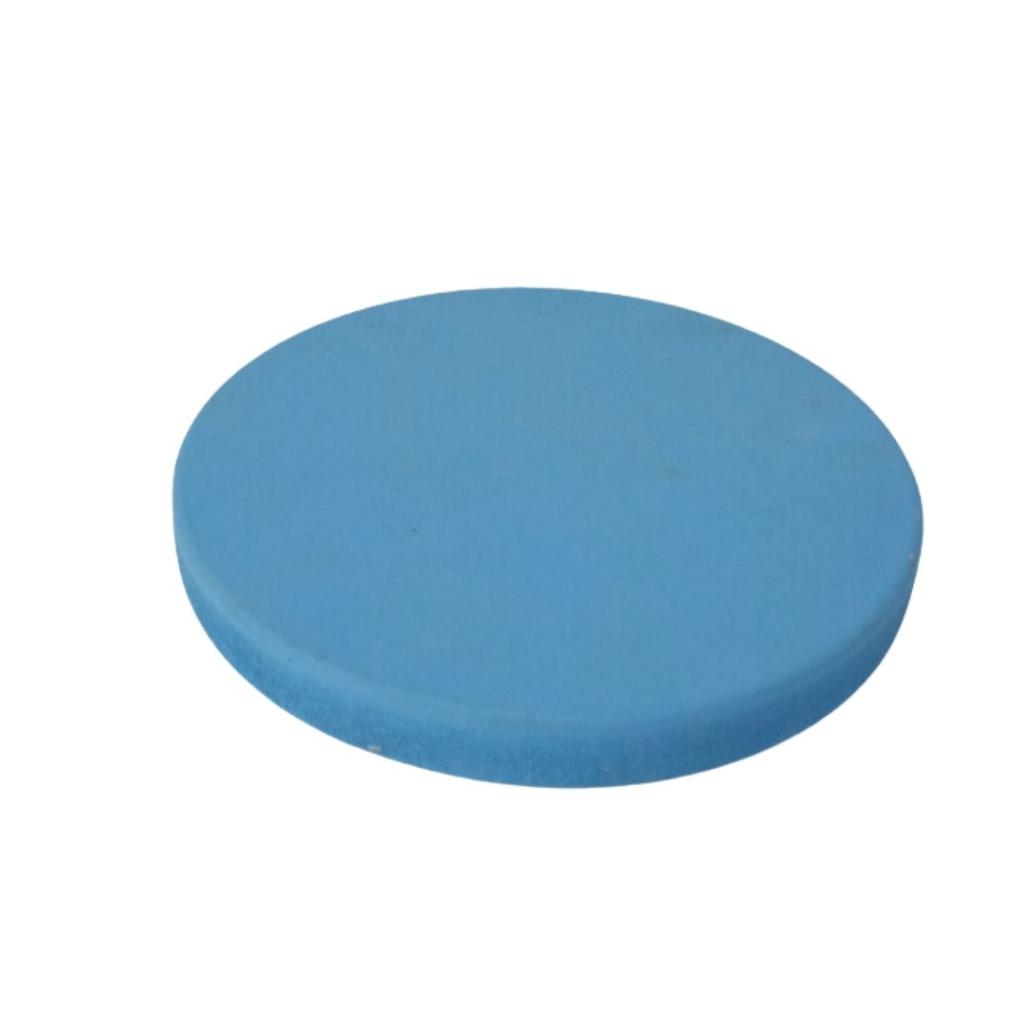 Bandeja Redonda Mdf Azul Claro - Rocha Decorações