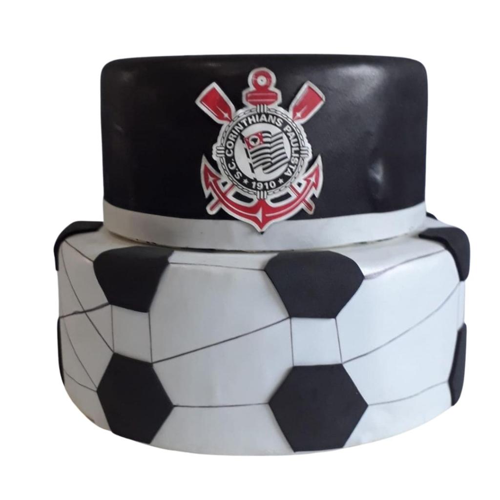 Bolo Cenógrafico/ Fake Corinthians - Rocha Decorações