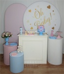Oh Baby Azul E Rosa Cha Revelação Kit Master - imagem 2