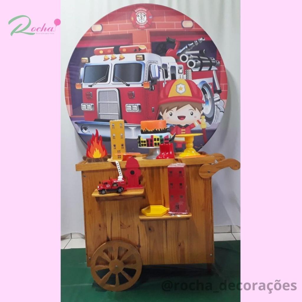 Bombeiro Composição - Rocha Decorações