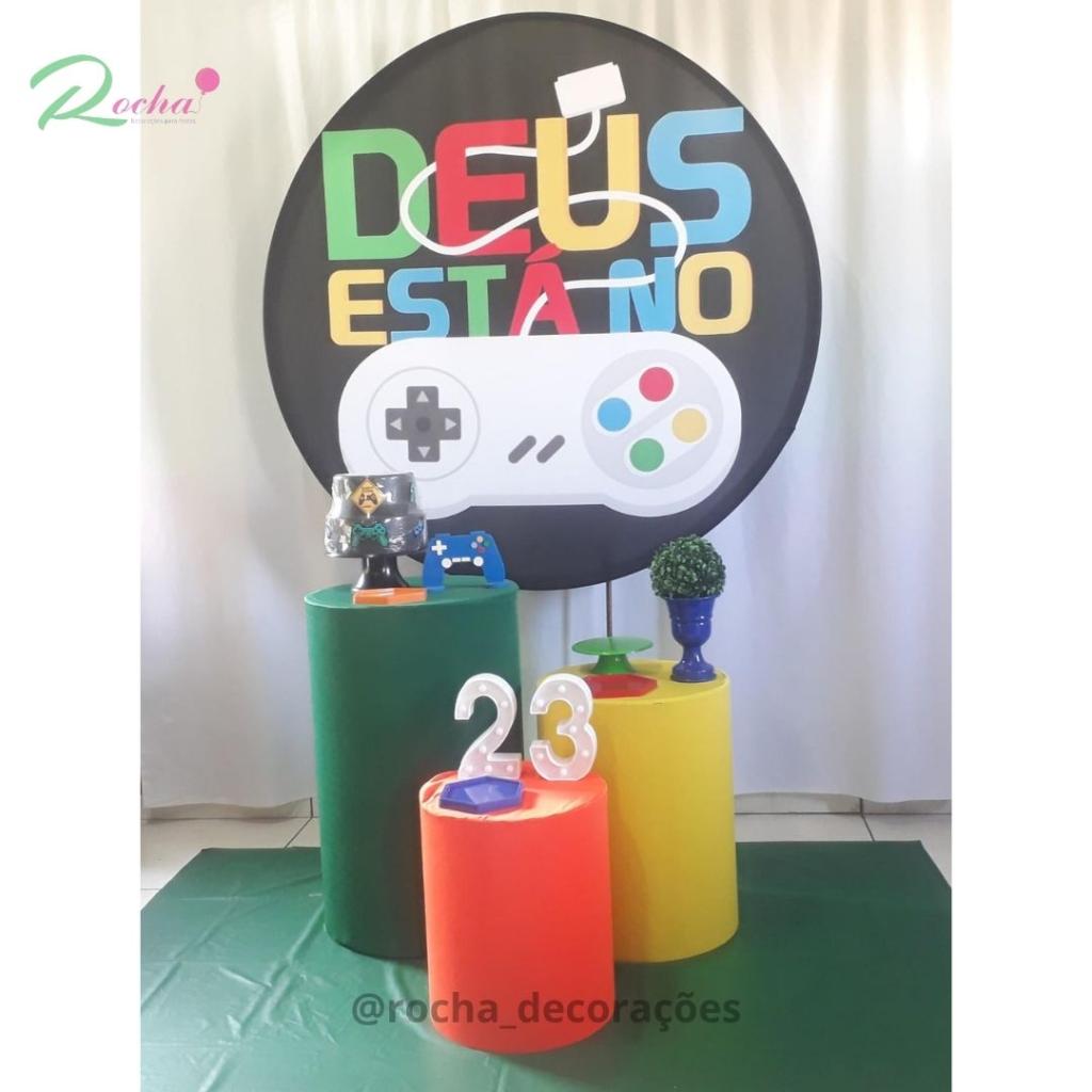 Deus No Controle Kit Essencial - Rocha Decorações