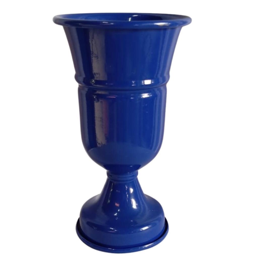 Vaso Imperial Azul Escuro M - Rocha Decorações