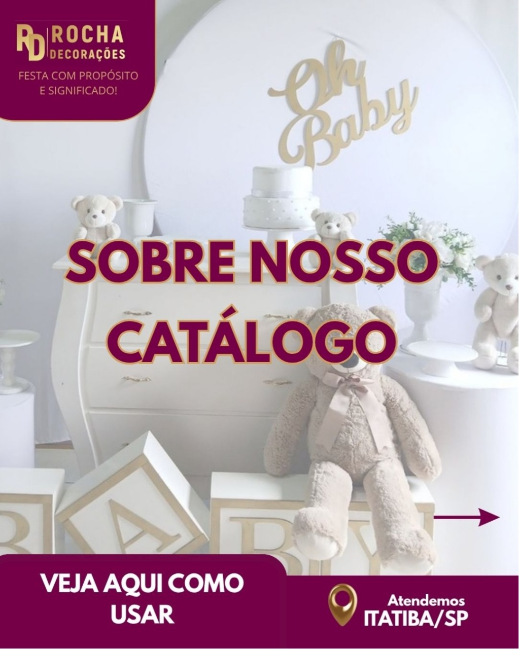 Conheça Nossa Loja - Rocha Decorações