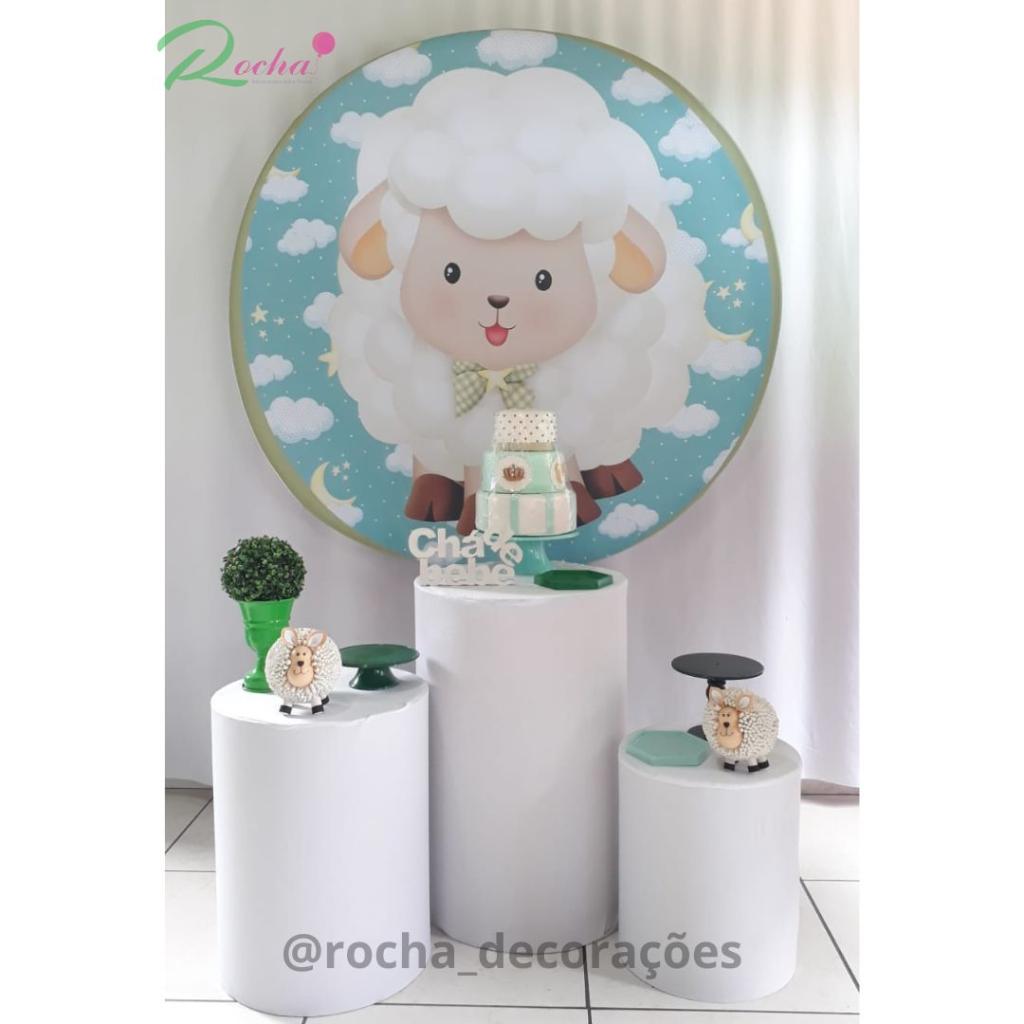 Ovelhinha Chá de Bebê Kit Essencial - Rocha Decorações