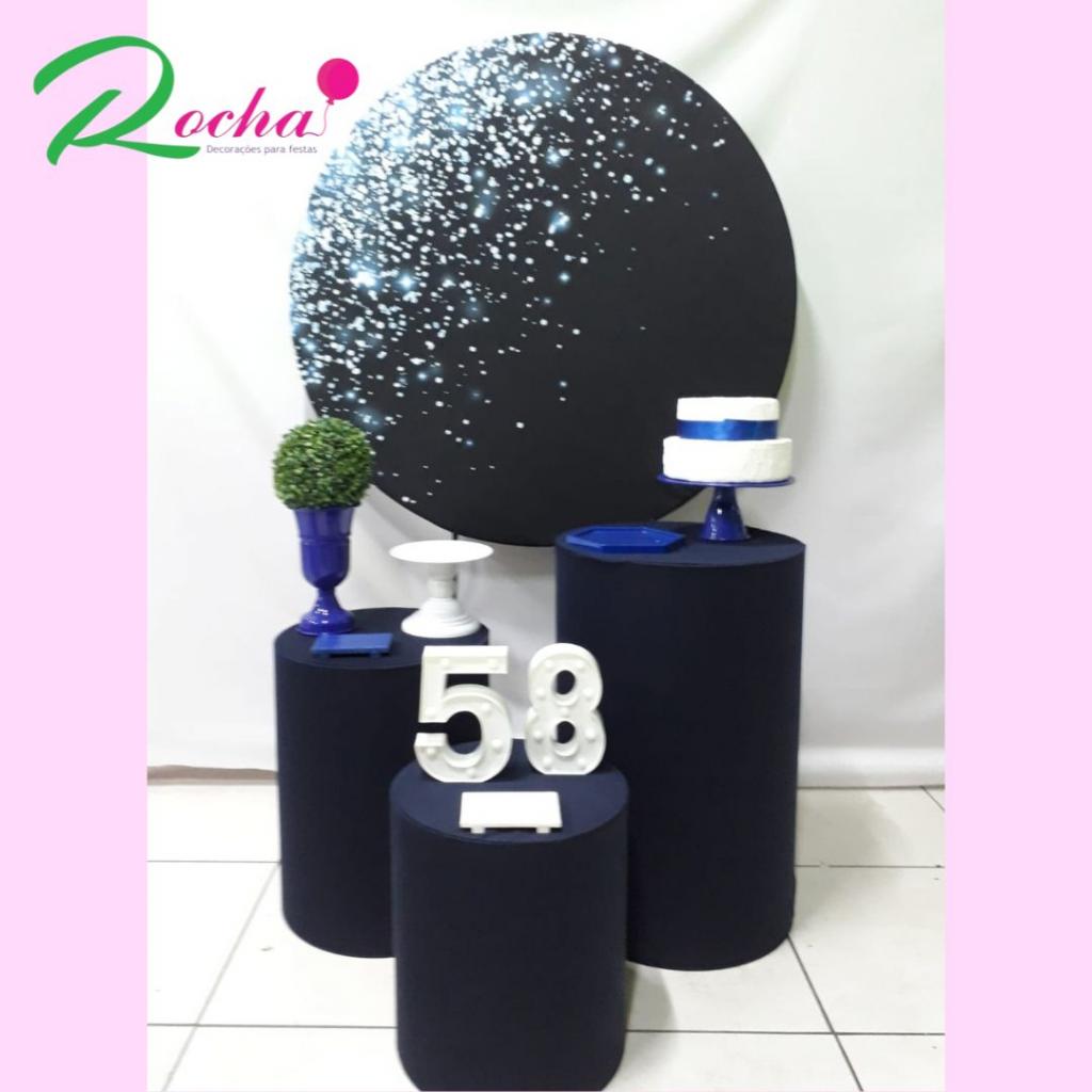 Glitter Azul Kit Essencial - Rocha Decorações
