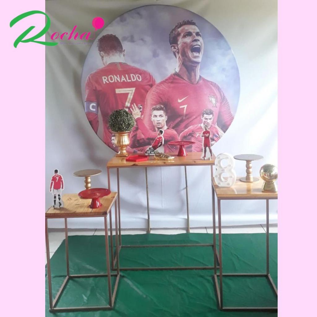 Cr7 Cristiano Ronaldo. Composição - Rocha Decorações