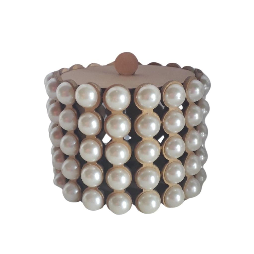 Vaso Perola Pp - Rocha Decorações