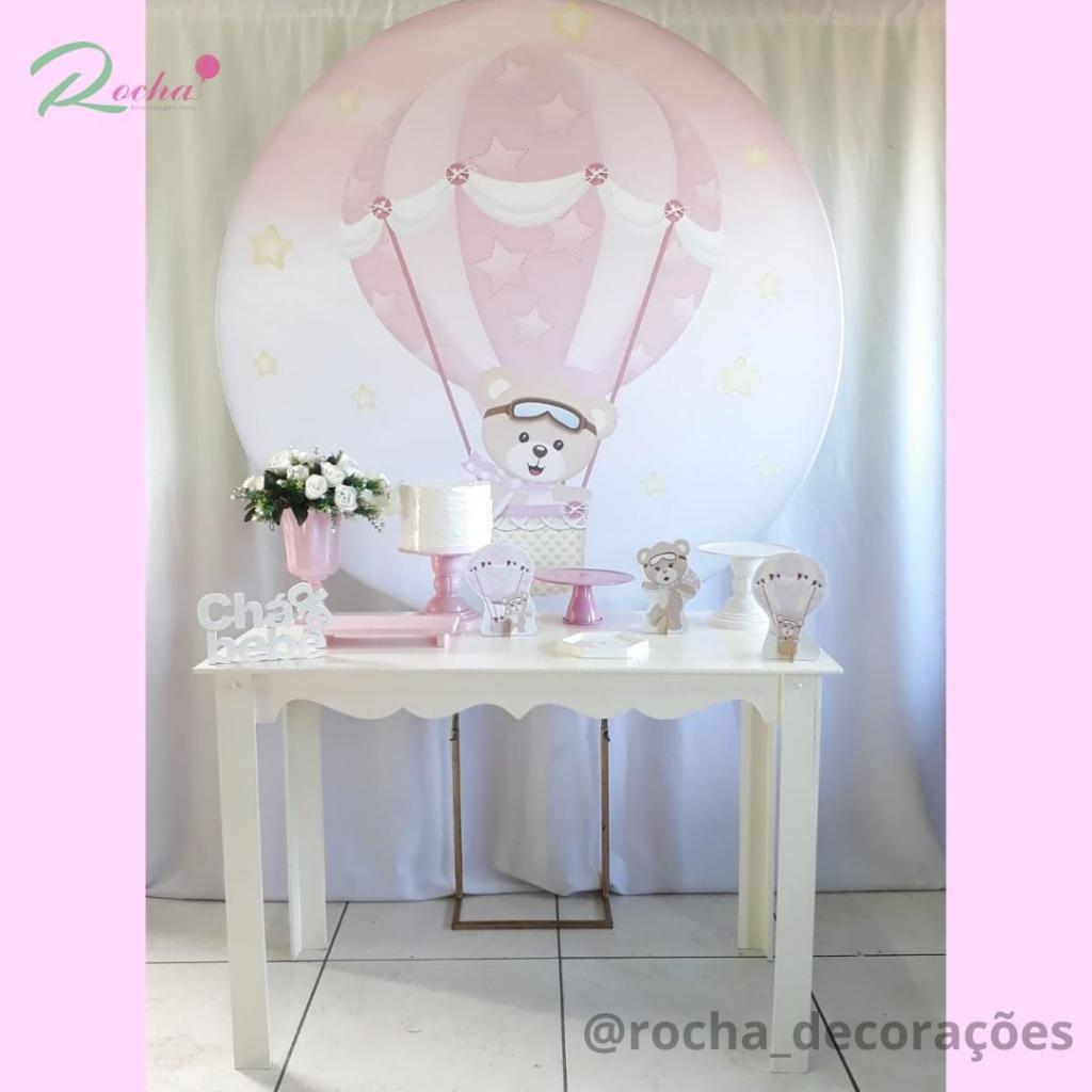 Chá de Bebê Ursa Baloeira I - Rocha Decorações
