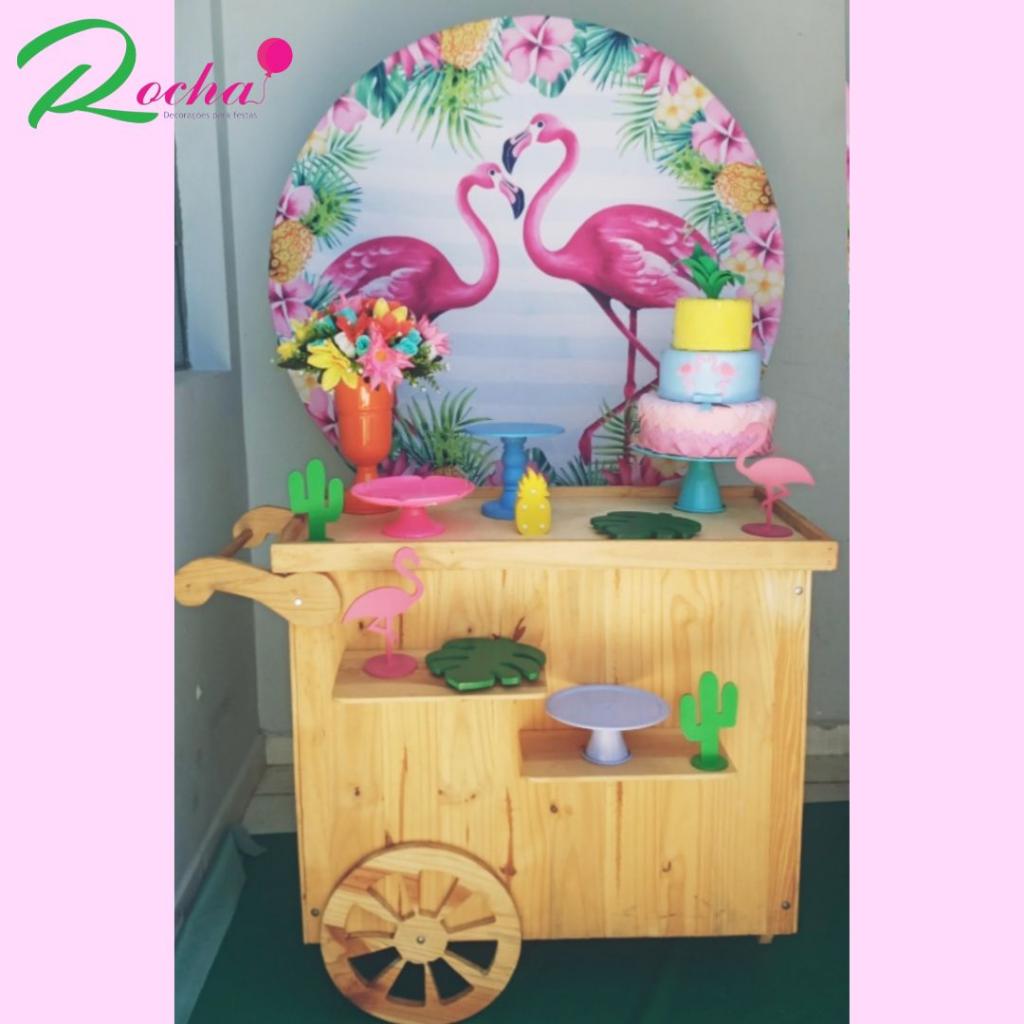 Flamingo Composição - Rocha Decorações