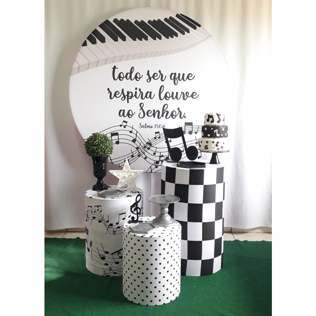 Musica / Salmo 150 Kit Essencial I - Rocha Decorações