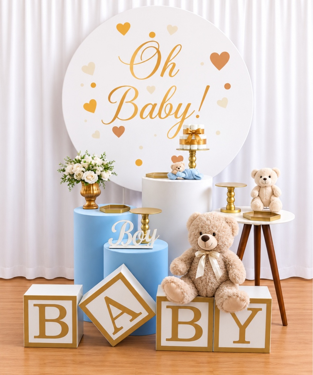 CHA DE BEBÊ MENINO K-6848