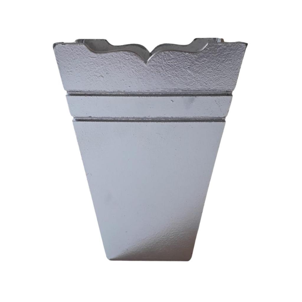 Cachepot Prata P - Prata - Rocha Decorações