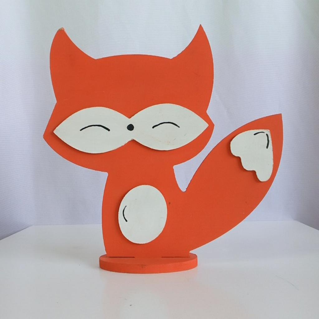 Raposinha Display Mdf 0,25Cm - Rocha Decorações