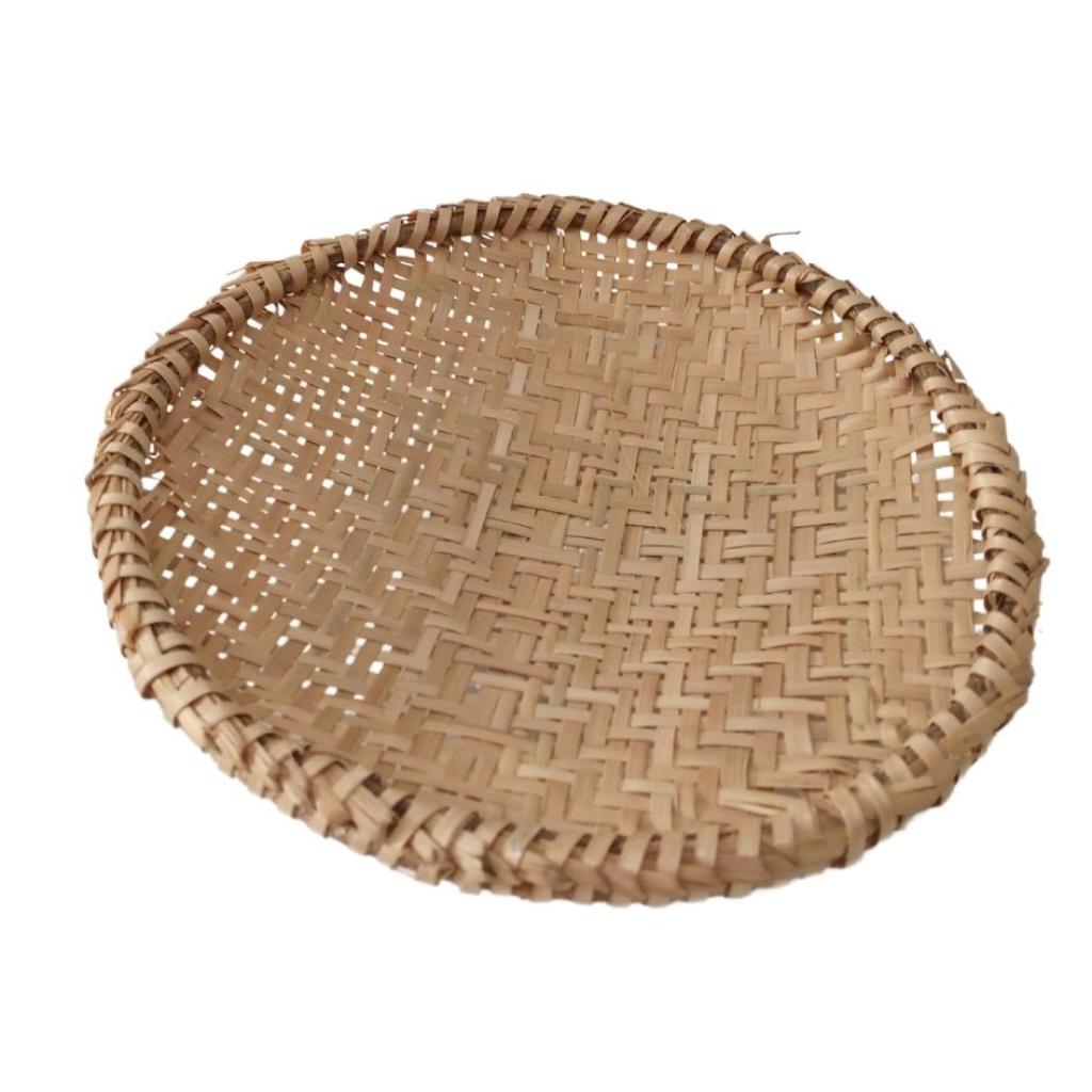 Cesta Trançada 25Cm - Rocha Decorações