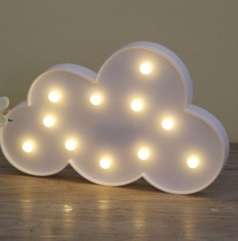 Nuvem Luminoso Led 0,22Cm (Não Acompanha Pilha) - Rocha Decorações