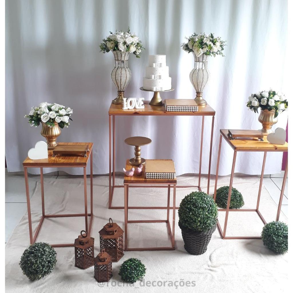 Casamento, Noivado, Bodas, Sem Painel Fundo Kit41241 - Rocha Decorações