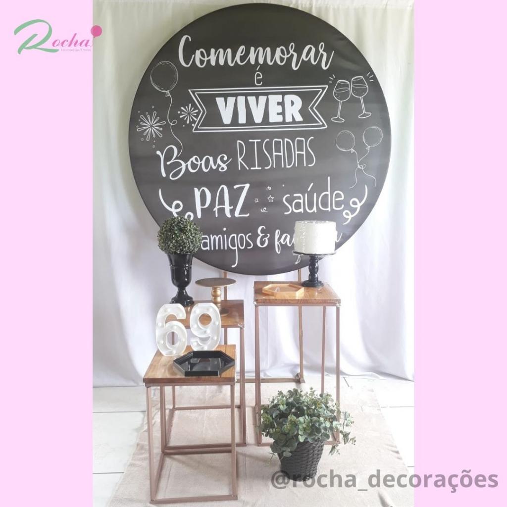 Comemorar É Viver Composição 40779 - Rocha Decorações