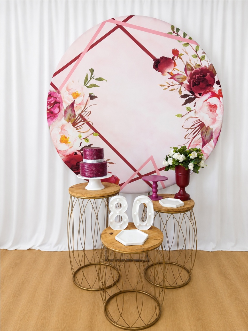 FLORAL MARSALA ADULTO KIT PREMIUM