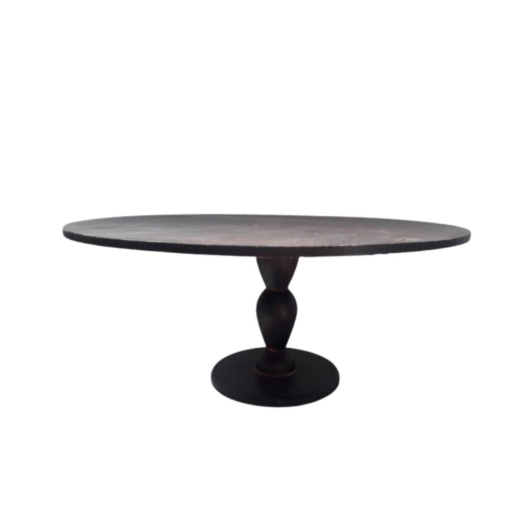 Bandeja Mdf Torneada Rustica G - Rocha Decorações