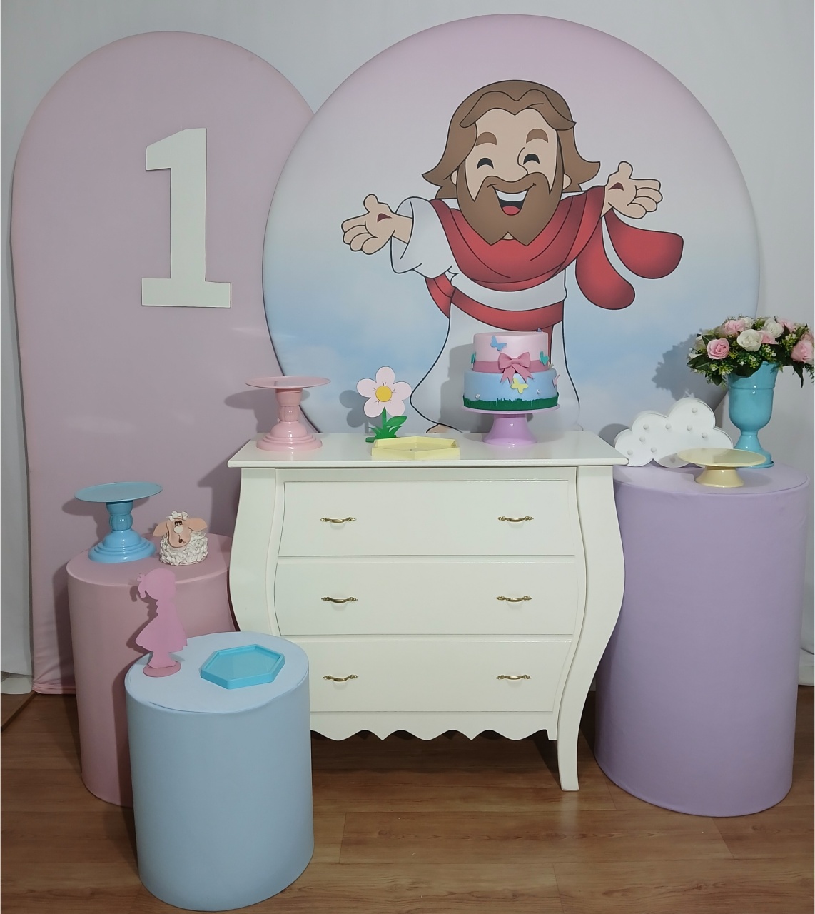 Jesus Para Menina Kit Master I - Rocha Decorações