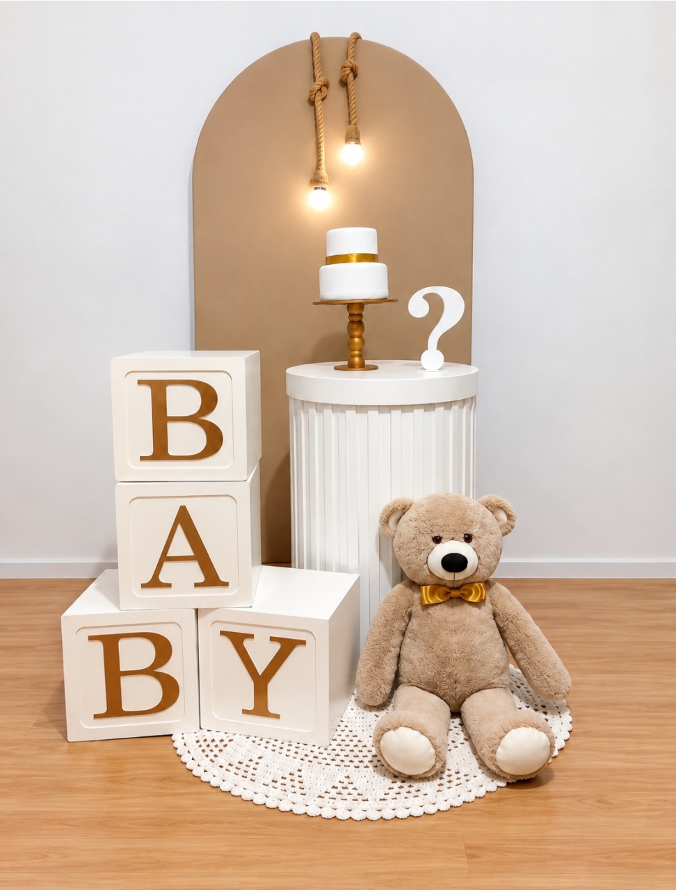 Cha Revelação Ou Cha de Bebê K-8139 - Rocha Decorações Pegue e Monte Itatiba