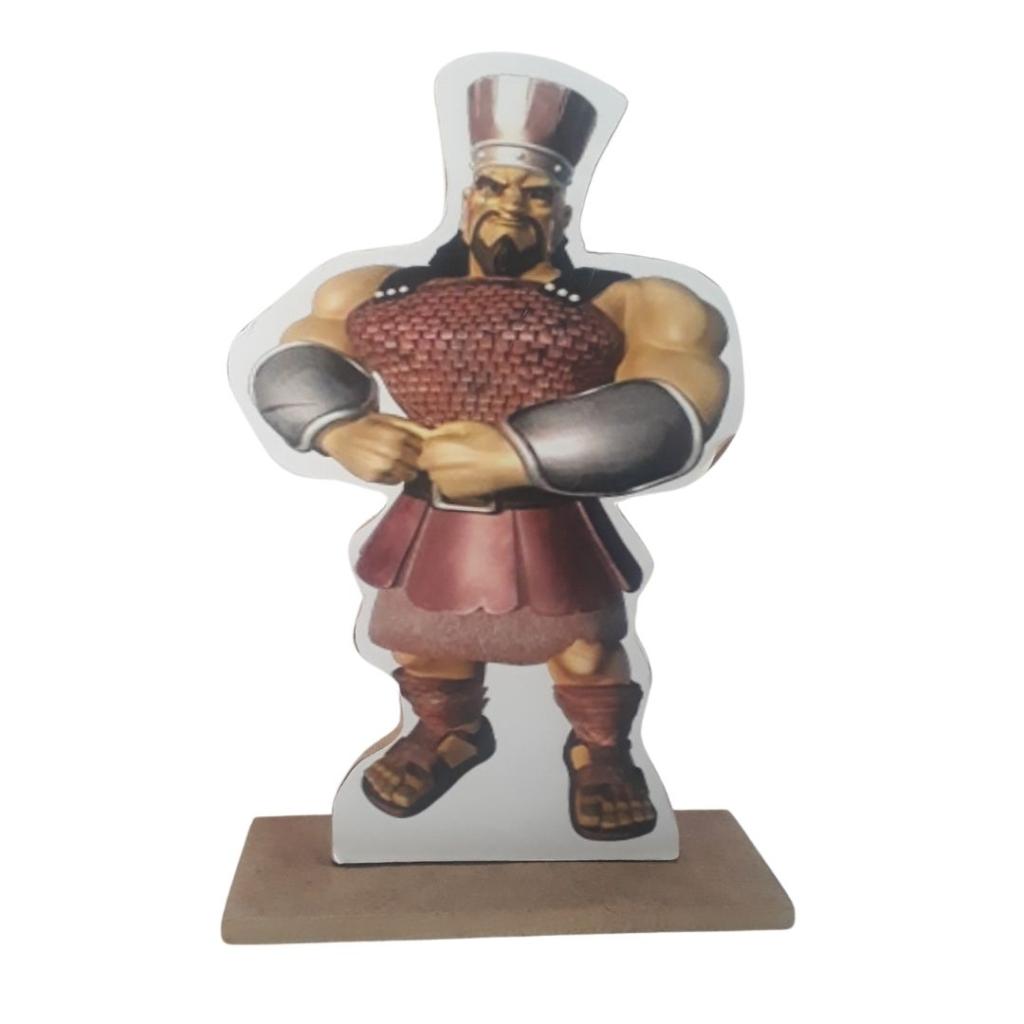 Davi E Golias Display Mdf - Rocha Decorações