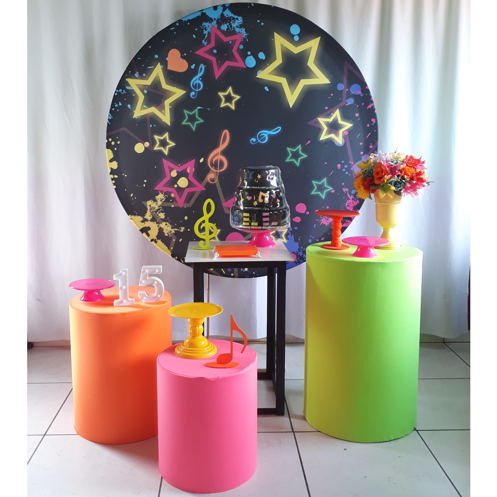 Neon Estrelas Composição - Rocha Decorações
