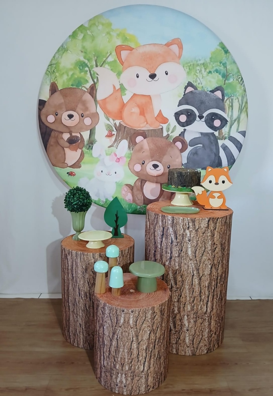Bosque Verde E Amarelo Kit Essencial - Rocha Decorações