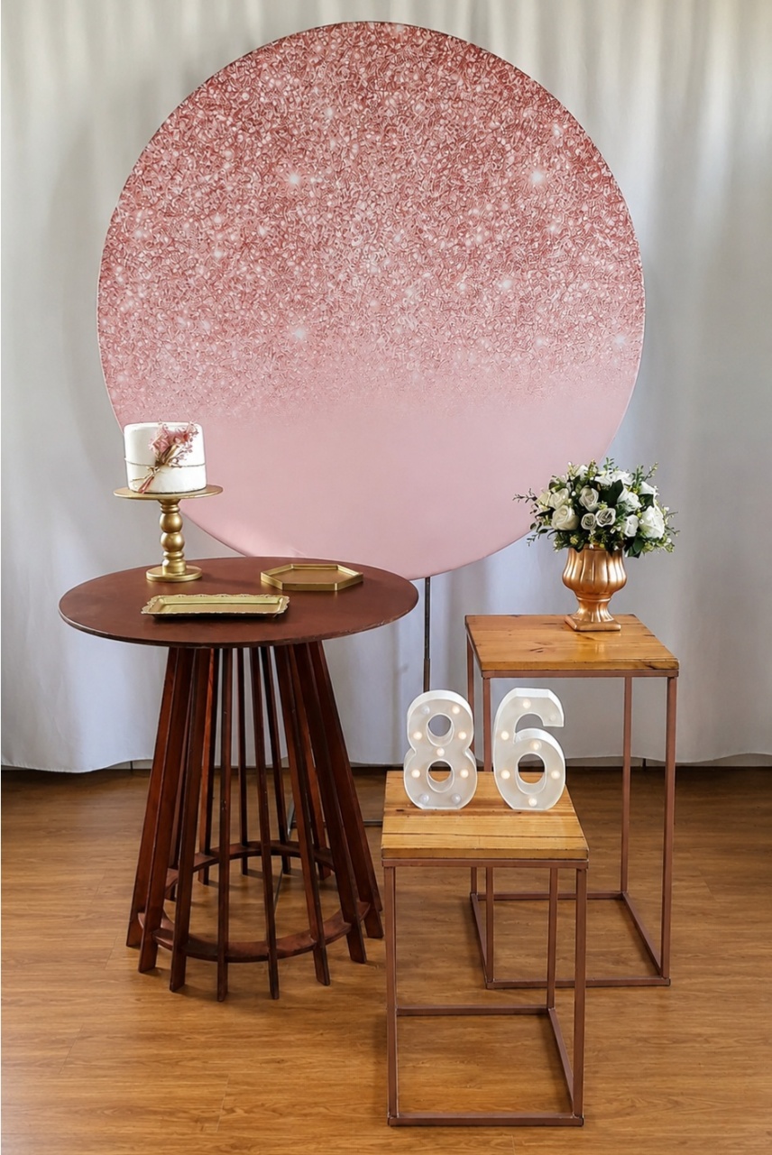 Glitter Rose Adulto Feminino Composição K2200 - Rocha Decorações Pegue e Monte Itatiba